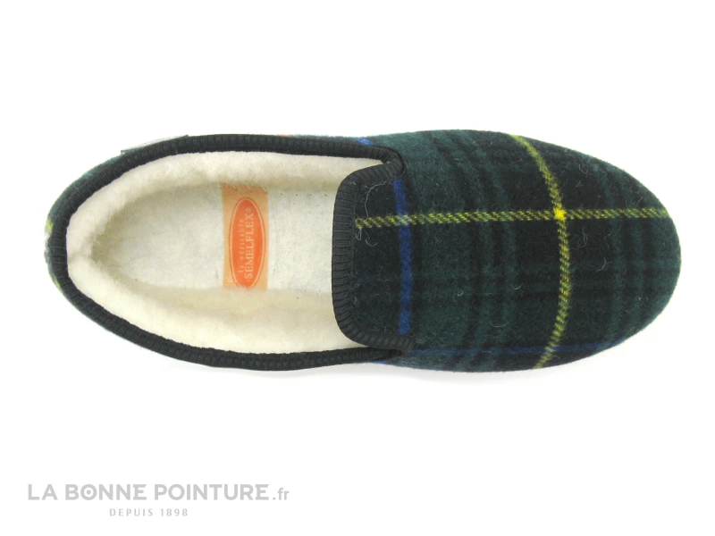 Semelflex Calolene Ecossais - Chausson Fourre 8 Semelflex Calolene Ecossais - Chausson Fourre – Image 6