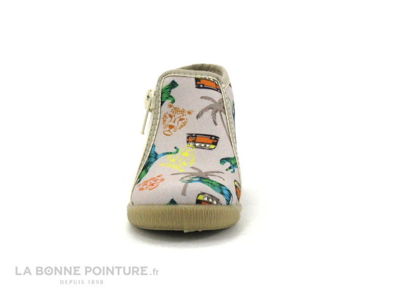 Bellamy NIKY Jaguar Beige - Pantoufle Montante BEBE 4 Bellamy NIKY Jaguar Beige - Pantoufle Montante BEBE – Image 2