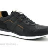 Jooze J5601 V44 Noir - Sneakers Homme Cuir Noir