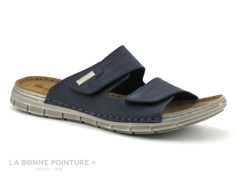 Inblu DT31RY01 Bleu Marine - Brides Velcro - Mule Homme 3 Inblu DT31RY01 Bleu Marine - Brides Velcro - Mule Homme