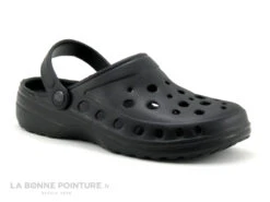 Woz Cheese Noir - Sabot Noir Femme