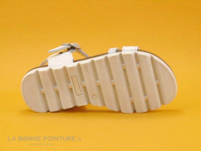 Bopy ESPRIT Blanc - Argent - Sandale Fille 6 Bopy ESPRIT Blanc - Argent - Sandale Fille – Image 4