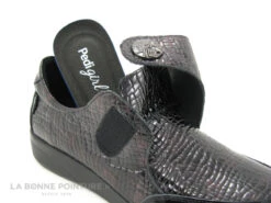 Pedi Girl DEMBA AMO Noir Bordeaux Croco - Chaussure Basse Femme A Scrach -Tendance Pieds cd24607c73b9e66c561f35ea11d5d5ef img 0837.jpg 172579