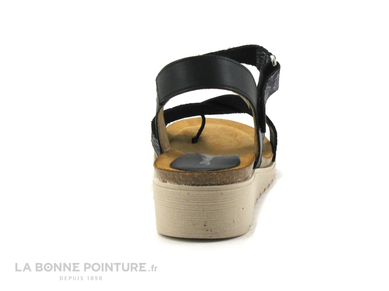 Xapatan 9060 Noir - Sandale Femme Avec Passe Orteil 6 Xapatan 9060 Noir - Sandale Femme Avec Passe Orteil – Image 4