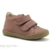 Bellamy PILOU - FLEXIBEL Rose - 2 Velcro - Bottillon BEBE Fille