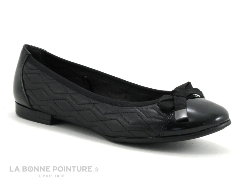 Tamaris 1-22112-29 Black - Ballerine Plate Noire 3 Tamaris 1-22112-29 Black - Ballerine Plate Noire