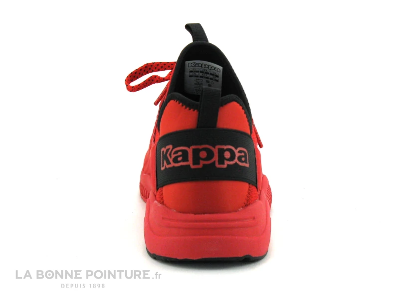 Kappa SAN PUERTO 36161RW S03 Red Black - Basket Rouge Homme 6 Kappa SAN PUERTO 36161RW S03 Red Black - Basket Rouge Homme – Image 4
