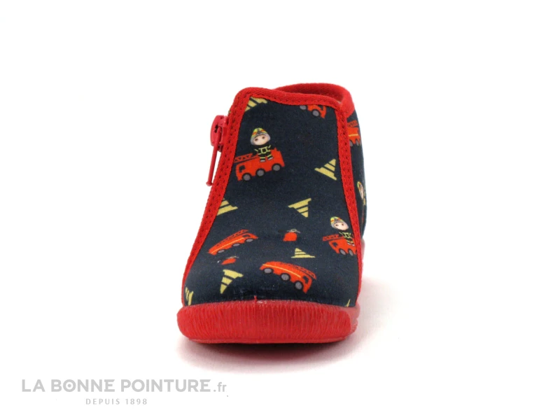 Bellamy MAJOR Pompier Marine - Pantoufle Montante BEBE 5 Bellamy MAJOR Pompier Marine - Pantoufle Montante BEBE – Image 3
