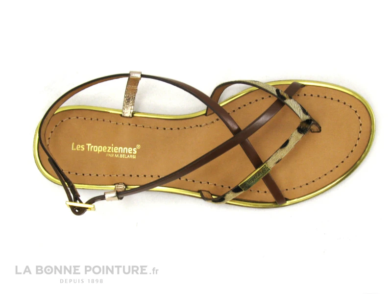 Tropeziennes MONACO Tan Leopard - Plagette Tong Femme 8 Tropeziennes MONACO Tan Leopard - Plagette Tong Femme – Image 6