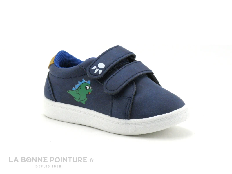 DT New York B311370 Navy - Basket BEBE Bleu Marine - 2 Velcros 3 DT New York B311370 Navy - Basket BEBE Bleu Marine - 2 Velcros