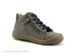 Bopy JEJOU Taupe - Chaussure Montante BEBE Avec Zip