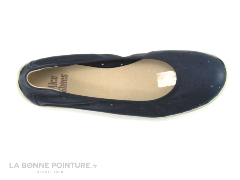 Alce Shoes 9229 Bleu Marine - Ballerine Souple Femme 8 Alce Shoes 9229 Bleu Marine - Ballerine Souple Femme – Image 6