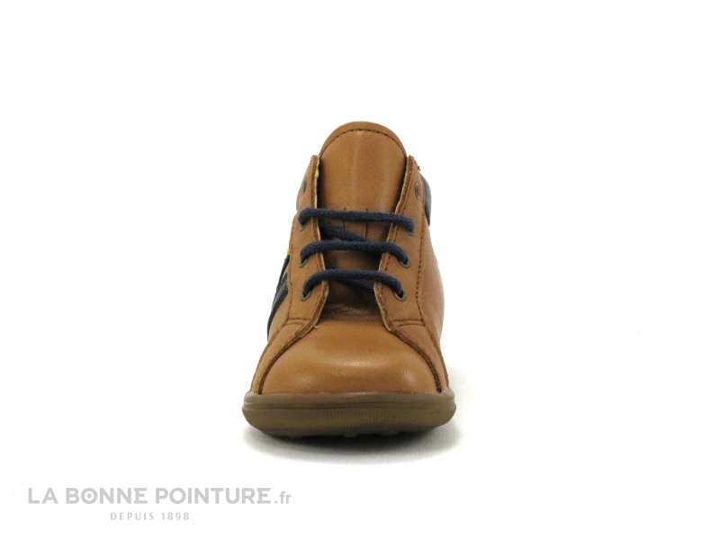 Bopy ZAVO Caramel - Chaussure BEBE Avec Lacet 4 Bopy ZAVO Caramel - Chaussure BEBE Avec Lacet – Image 2