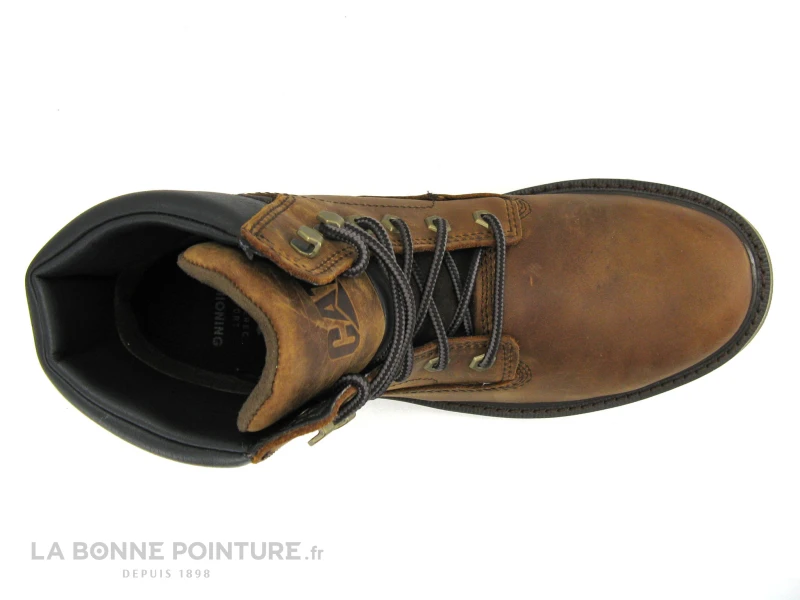 CATerpillar CAT DEPLETE WP Brown - 595550-60B - Boots Homme 8 CATerpillar CAT DEPLETE WP Brown - 595550-60B - Boots Homme – Image 6