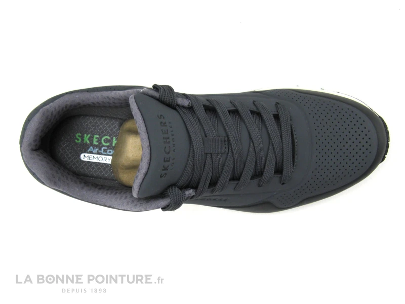 Skechers UNO TIMELINE Gris Noir - Basket Homme 8 Skechers UNO TIMELINE Gris Noir - Basket Homme – Image 6