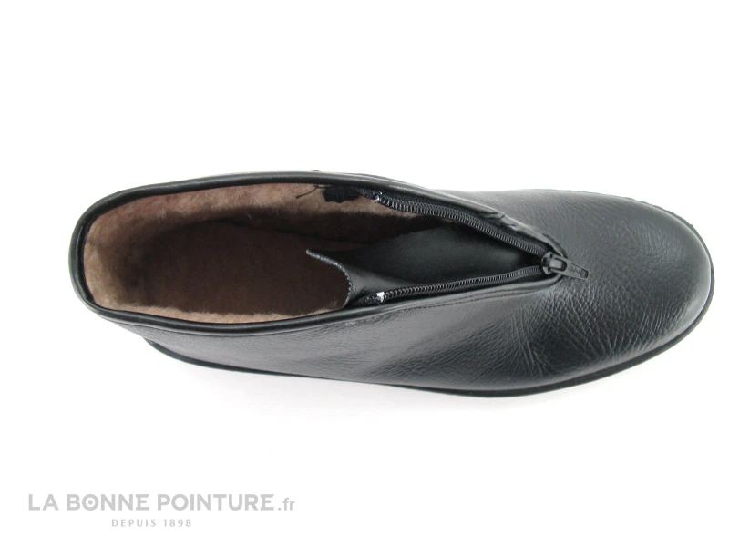 Moran's TORRO Boots Cuir Noir Fermeture éclair 7 Moran's TORRO Boots Cuir Noir Fermeture éclair – Image 5