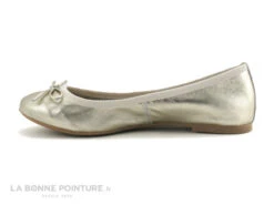 Marco Tozzi Premio 2-22122-22 Platinium - Ballerine Cuir Or -Tendance Pieds cd24607c73b9e66c561f35ea11d5d5ef img 1835.jpg 130913