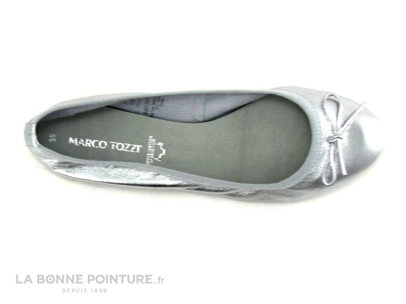 Marco Tozzi Premio 2-22122-22 Silver - Ballerine Cuir Argent 8 Marco Tozzi Premio 2-22122-22 Silver - Ballerine Cuir Argent – Image 6