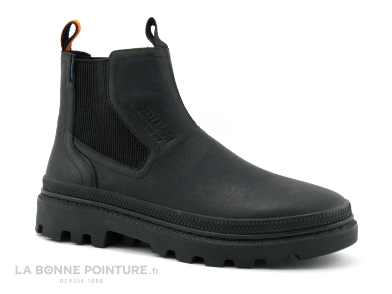 Palladium 21H77095 Black - Boots Chelsea Noire Homme 3 Palladium 21H77095 Black - Boots Chelsea Noire Homme