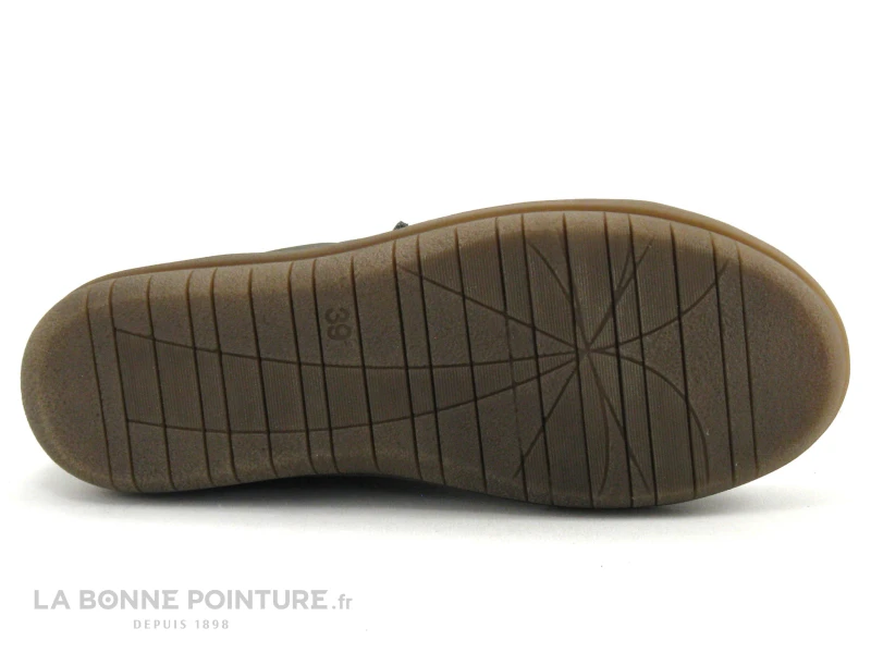 Jungla 7552 Kaki - Chaussure Montante Femme Avec Elastique Et Zip 9 Jungla 7552 Kaki - Chaussure Montante Femme Avec Elastique Et Zip – Image 7