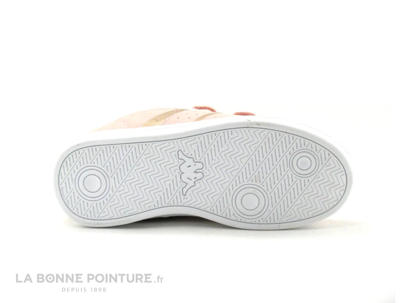 Kappa LOGO ALPHA - Pink Metallic 311CFW - Basket Fille Rose - Velcros 7 Kappa LOGO ALPHA - Pink Metallic 311CFW - Basket Fille Rose - Velcros – Image 5
