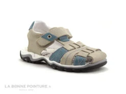 Bopy EPAUL Beige - Bleu Ciel - Sandale GARCON Avec Velcro -Tendance Pieds cd24607c73b9e66c561f35ea11d5d5ef img 2193.jpg 120137
