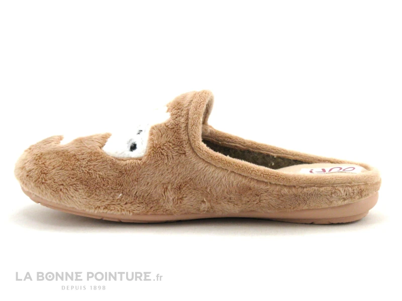 Ouf TACHIEN Saumon - Chien Blanc - Pantoufle Mule Femme 5 Ouf TACHIEN Saumon - Chien Blanc - Pantoufle Mule Femme – Image 3
