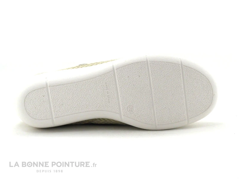 CM Confort 223 48252100 Beige - Ballerine Compensee - Bride Velcro 7 CM Confort 223 48252100 Beige - Ballerine Compensee - Bride Velcro – Image 5