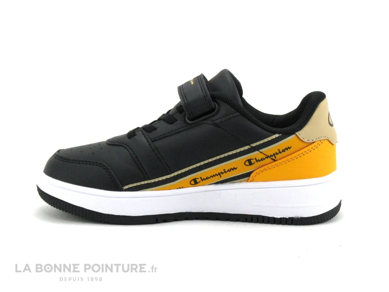 Champion ALTER LOW S32428 - Noir Jaune Beige - Sneakers GARCON 5 Champion ALTER LOW S32428 - Noir Jaune Beige - Sneakers GARCON – Image 3