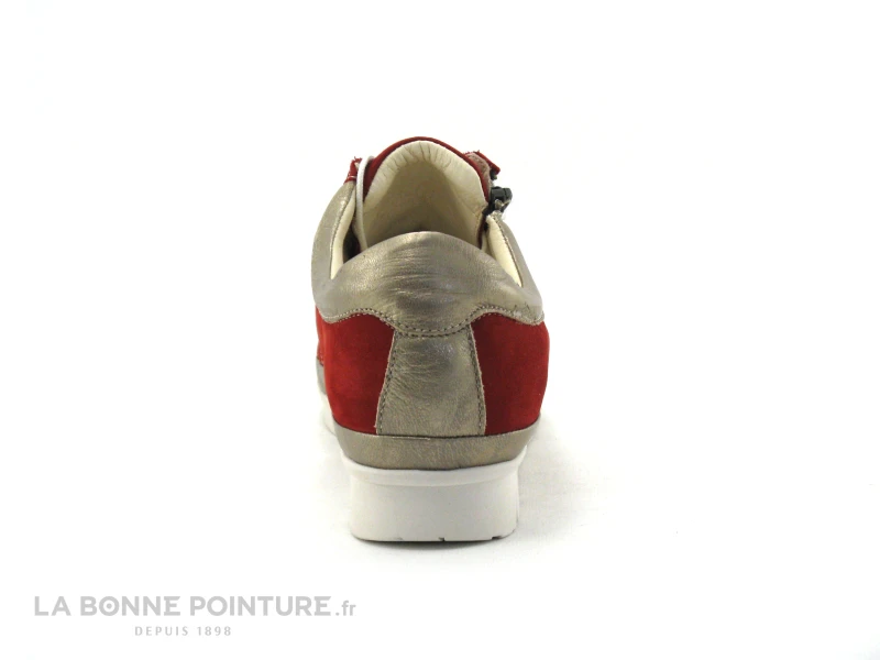 Pedi Girl COTY Fumo Rosso - Basket Confort Femme Rouge 6 Pedi Girl COTY Fumo Rosso - Basket Confort Femme Rouge – Image 4