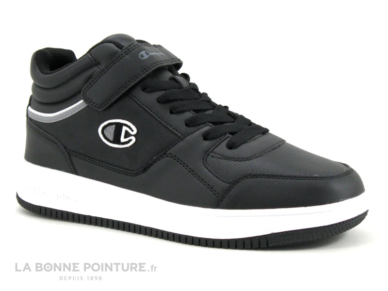 Champion Rebound Vintage - S21904-CHA-KK003 - Basket Montante Noire 7 Champion Rebound Vintage - S21904-CHA-KK003 - Basket Montante Noire – Image 5