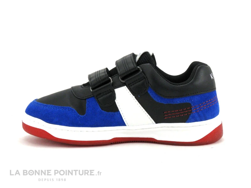 Kickers KALIDO Bleu Noir Rouge - 910861 - Sneakers GARCON 5 Kickers KALIDO Bleu Noir Rouge - 910861 - Sneakers GARCON – Image 3
