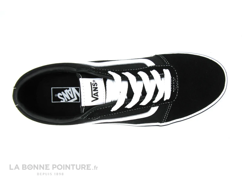 Vans WARD Black - White - VN0A38J9IJU1 - Basket Noire 8 Vans WARD Black - White - VN0A38J9IJU1 - Basket Noire – Image 6