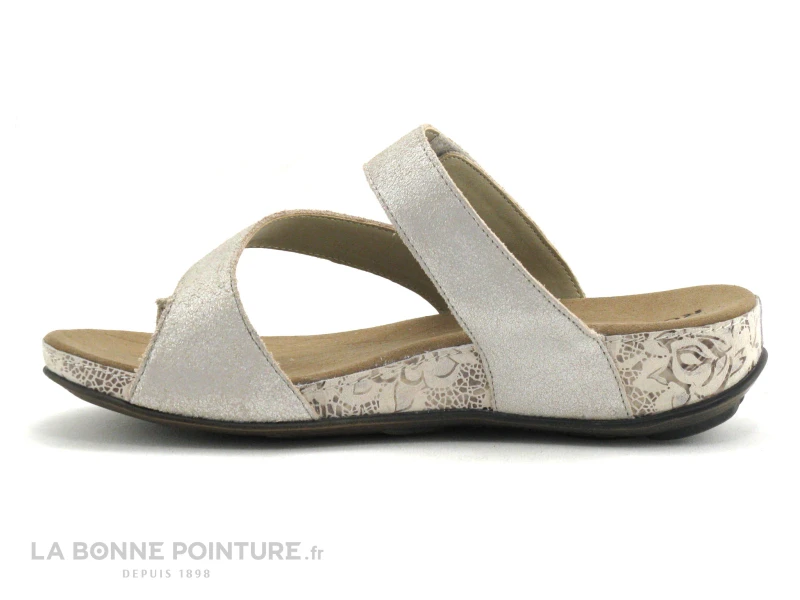 Romika FIDSCHI 59 - Nature Combi - Tong Confort Reglable - Femme 5 Romika FIDSCHI 59 - Nature Combi - Tong Confort Reglable - Femme – Image 3