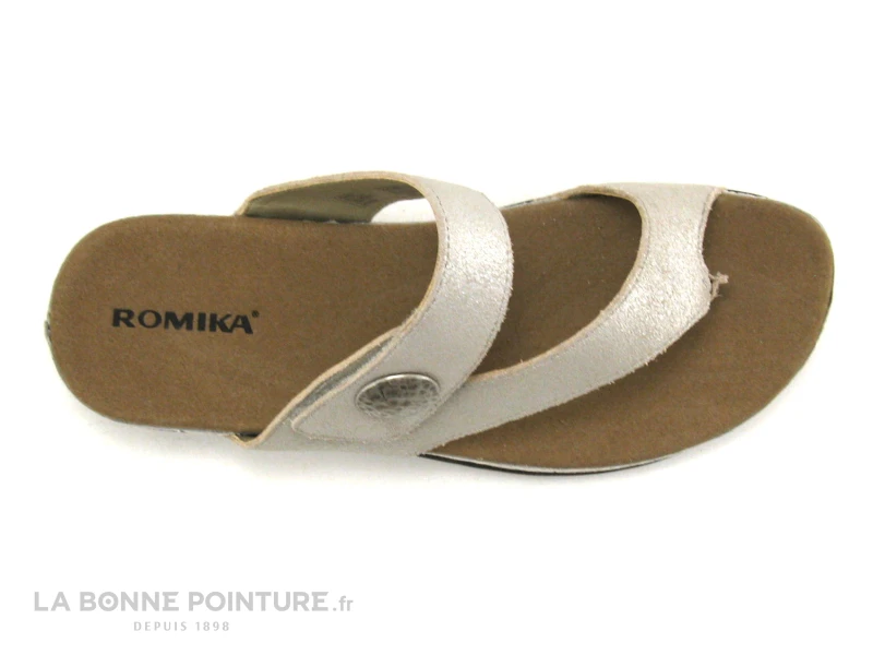 Romika FIDSCHI 59 - Nature Combi - Tong Confort Reglable - Femme 8 Romika FIDSCHI 59 - Nature Combi - Tong Confort Reglable - Femme – Image 6