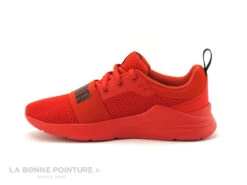 Puma WIRED RUN PS Red Black - Basket Sport Enfant Rouge -Tendance Pieds cd24607c73b9e66c561f35ea11d5d5ef img 3422.jpg 175689
