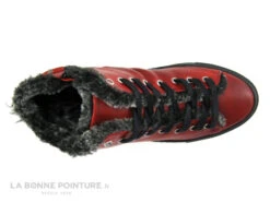 Morans GRALU Rouge - Basket Montante Femme - Fourrure Grise -Tendance Pieds cd24607c73b9e66c561f35ea11d5d5ef img 3504.jpg 175718