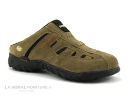 Dockers 36LI005-200420 Stone - Sabot Homme Cuir Velours Beige