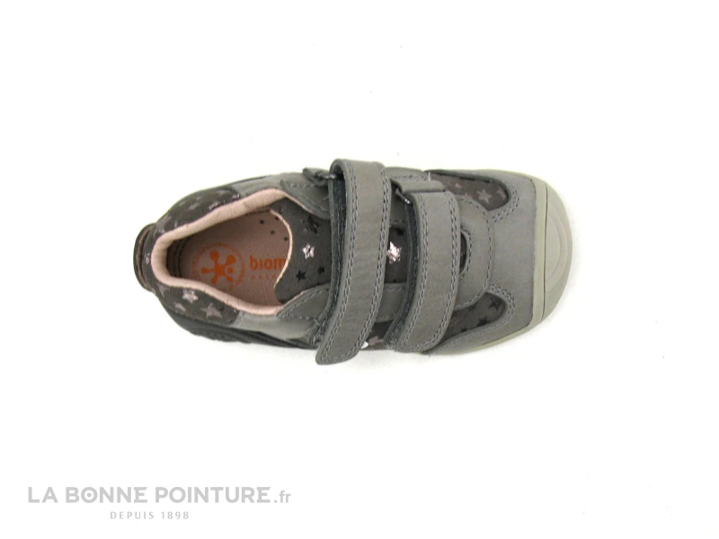 Biomecanics 211125A Gris Etoiles - 2 Velcros - Boots BEBE Fille 8 Biomecanics 211125A Gris Etoiles - 2 Velcros - Boots BEBE Fille – Image 6