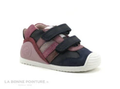 Biomecanics 211125A Bleu Marine - Rose - Chaussure BEBE Fille