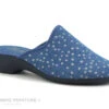 Semelflex COLETTE - Bleu Jeans - Pois Argent - Pantoufle Mule Femme -Tendance Pieds cd24607c73b9e66c561f35ea11d5d5ef img 3988.jpg 133369
