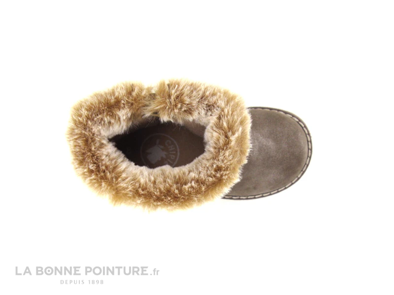 Chipie 577-04-080 Beige - Bottine BEBE Fille Avec Fourrure 4 Chipie 577-04-080 Beige - Bottine BEBE Fille Avec Fourrure – Image 2