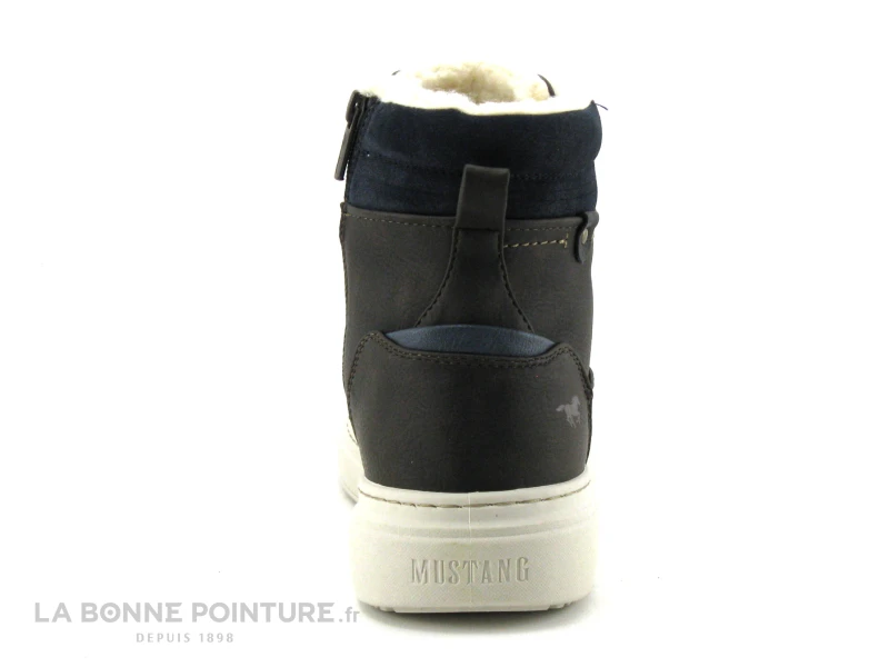 Mustang 4181 601 306 Cafe - Chaussure Montante Homme Marron 6 Mustang 4181 601 306 Cafe - Chaussure Montante Homme Marron – Image 4