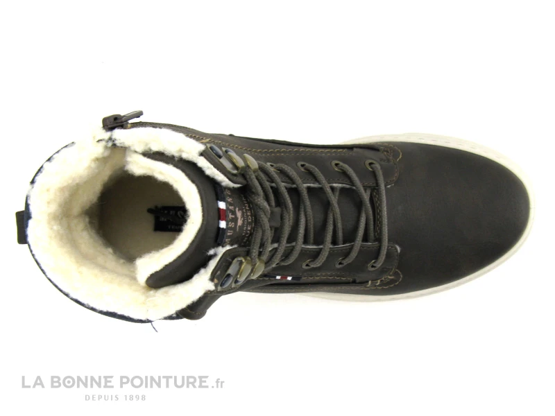 Mustang 4181 601 306 Cafe - Chaussure Montante Homme Marron 8 Mustang 4181 601 306 Cafe - Chaussure Montante Homme Marron – Image 6