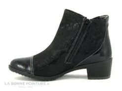 Suave SYDNEY 9919 Black - Bottine Femme - Noir Verni - Noir Paillette -Tendance Pieds cd24607c73b9e66c561f35ea11d5d5ef img 4256.jpg 176809