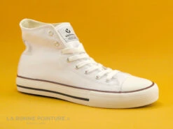 Victoria 06500 Blanc - Tennis Montante Toile Femme