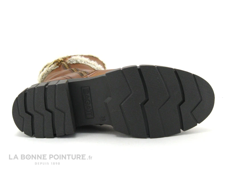Bagatt FIONA D31-A9650-4100 Cognac - Bottine Femme Cuir Marron 9 Bagatt FIONA D31-A9650-4100 Cognac - Bottine Femme Cuir Marron – Image 7