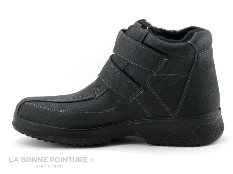 Ektic GRIGNANTI Noir - Bottillon Homme Fourre Avec Scratches 4 Ektic GRIGNANTI Noir - Bottillon Homme Fourre Avec Scratches – Image 2