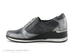 Inea LUTIN - Reptile Gris Noir - Chaussure Basse Compensee -Tendance Pieds cd24607c73b9e66c561f35ea11d5d5ef img 4587.jpg 152919