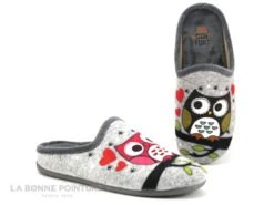 CM Confort 66700437 Gris - Hibou Rose - Hibou Marron - Pantoufle Mule -Tendance Pieds cd24607c73b9e66c561f35ea11d5d5ef img 4734.jpg 177372